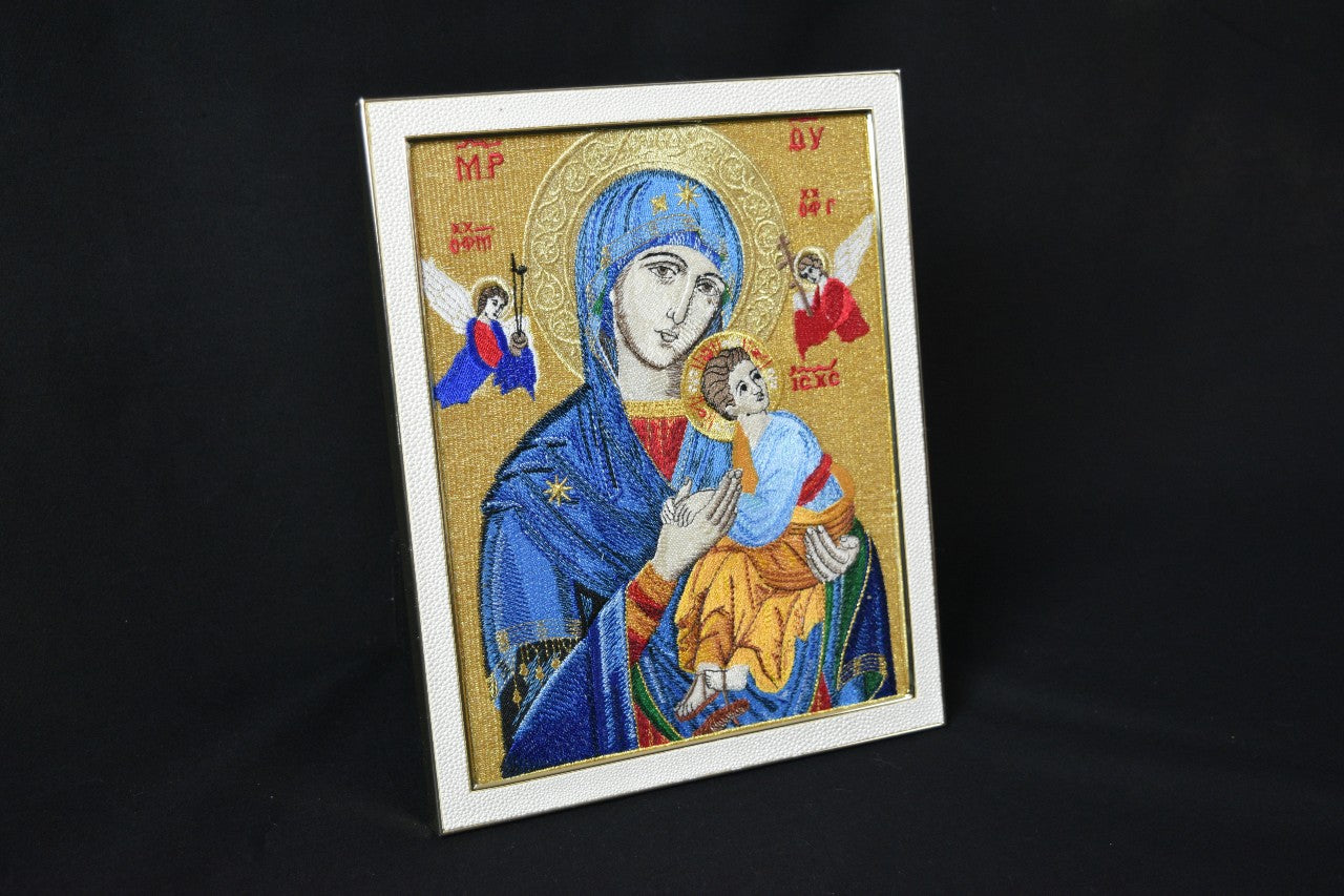 Icoană Maica Domnului cu Pruncul Iisus / Orthodox Icon Virgin Mary with Jesus