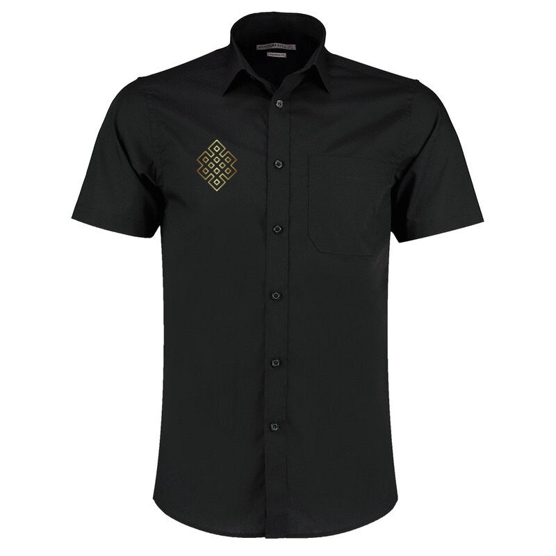 MENS POPLIN SHORT SLEEVE SHIRT