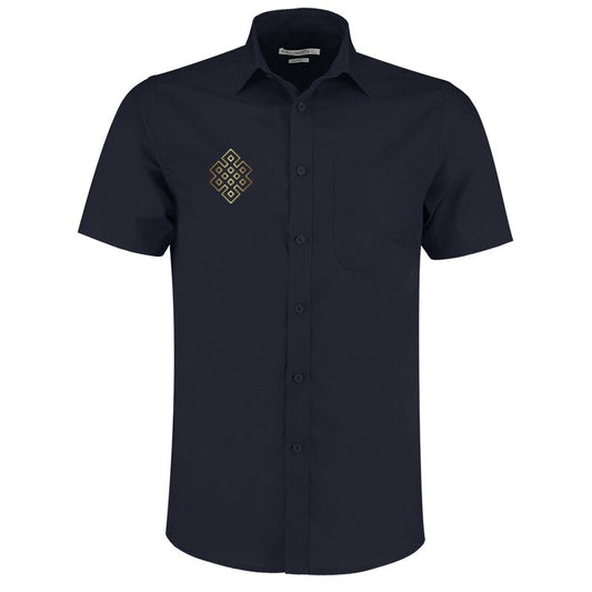 MENS POPLIN SHORT SLEEVE SHIRT