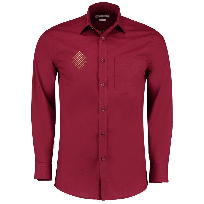 MENS POPLIN LONG SLEEVE SHIRT